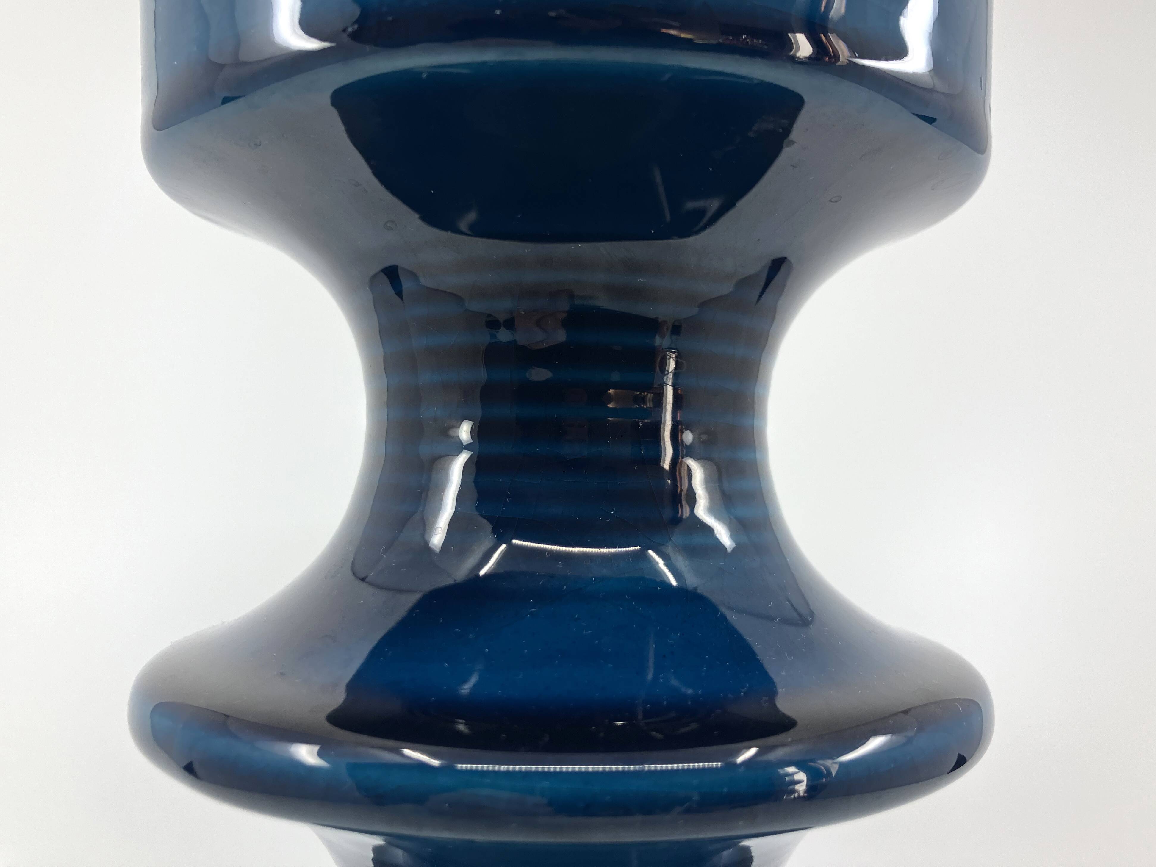 Large Steuler ceramic candle holder • Design Cari Zalloni • Circa 60-70