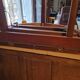 Mahogany Half Moon Table