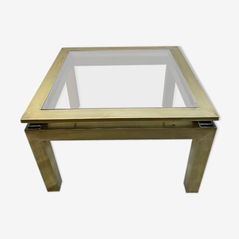 Brass coffee table "Jansen"