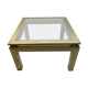 Brass coffee table "Jansen"