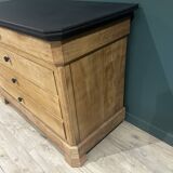 Louis Philippe solid wood chest of drawers
