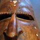 Ashanti tribal mask originating from Ghana.