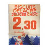 Affiche publicitaire codec delacre vintage
