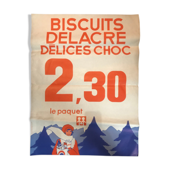 Vintage Codec Delacre advertising poster