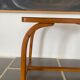 Table basse vintage bois courbey
