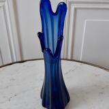 Soliflore in king blue glass paste