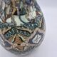 Jean Gerbino (1876-1966) Vallauris – Mosaic earthenware vase with floral decoration