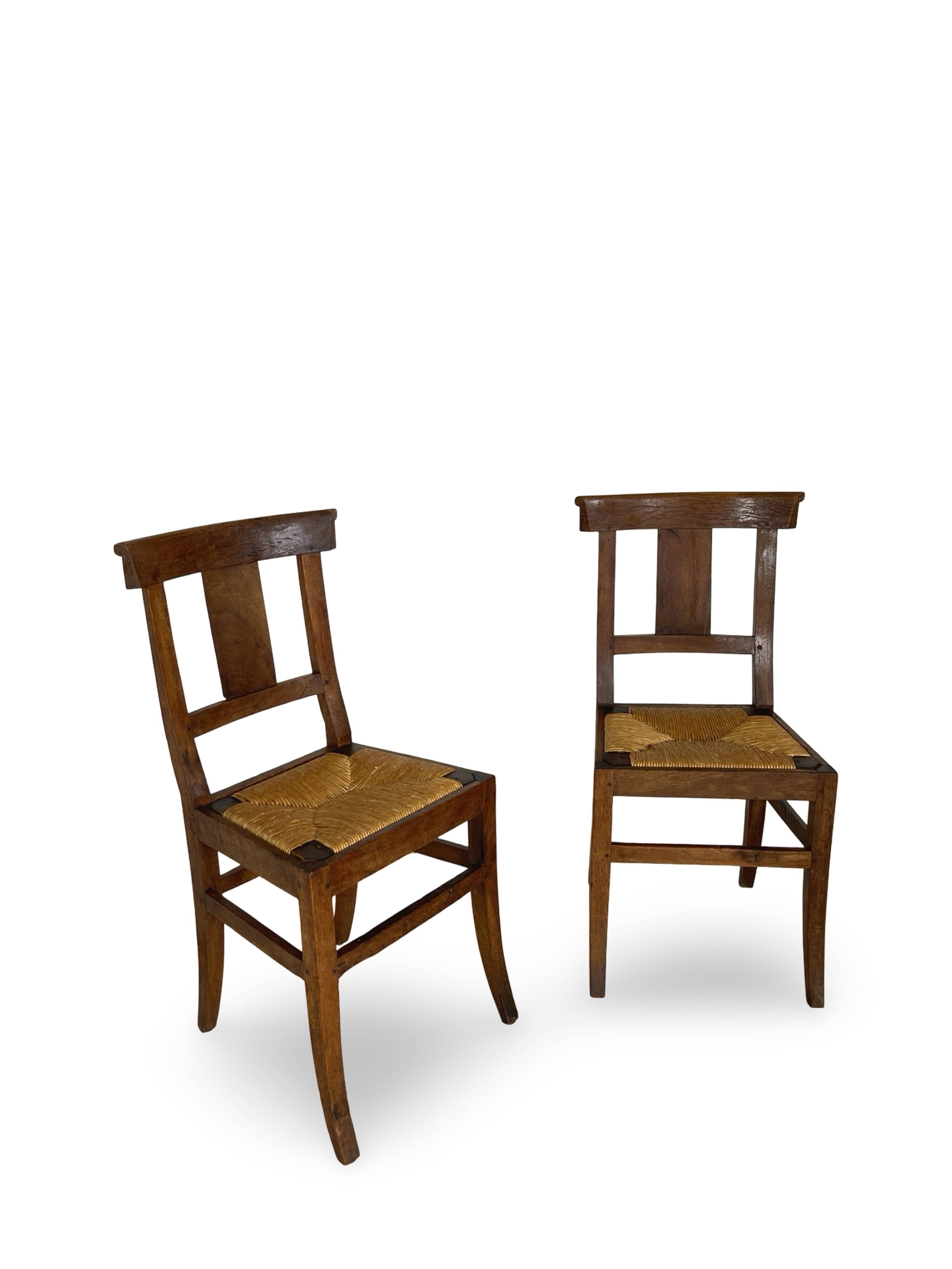 italian rustic chairs 1890s