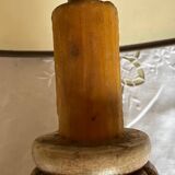 Lampe à poser bois vintage