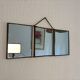Vintage 1930 triptych mirror barber hairdresser young dancer woman - 19 x