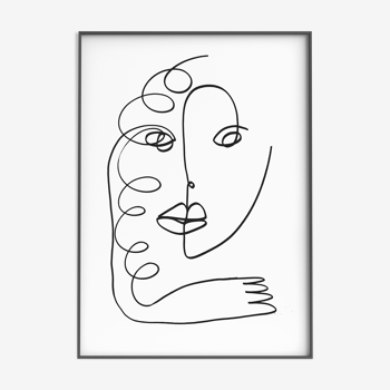 Culry abstract - 30x42cm