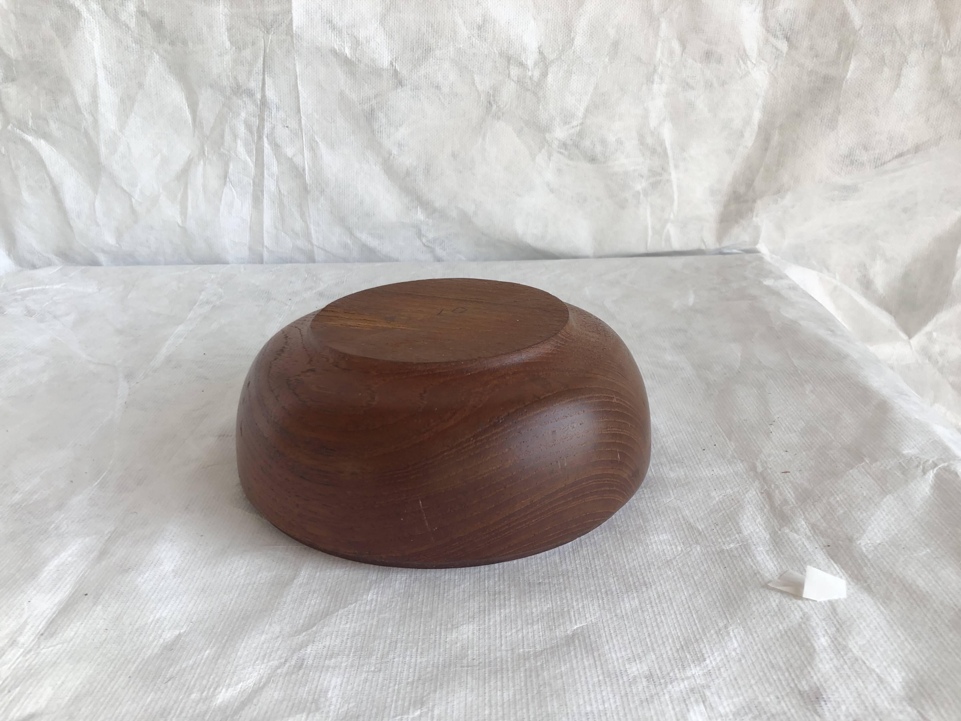 Vintage Scandinavian teak bowl