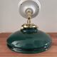Applique murale en opaline verte