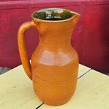 Ceramic pitcher from the Madoura plein feu workshop signed.