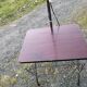 Floor lamp of the 50s magazine holder and tablet reader lamp formica