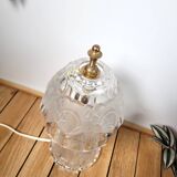 1960 crystal boudoir lamp