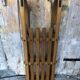 Ancienne luge en bois & lames metal vintage #a355