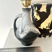 Rare design lamp in ceramic from West Germany by Bay Keramik - cordless, suitable for outdoor use.