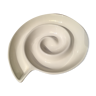 Plat en céramique forme escargot