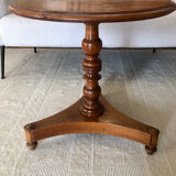 Napoleon era inlaid pedestal table 3