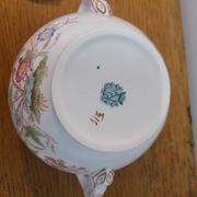 Sarreguemines porcelain - sugar bowl model minton