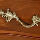Commode Sauteuse en Acajou massif, style Louis XV – Fin XIXe