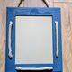 Miroir décoratif artisanal – esprit nautique 41 x 34 cm
