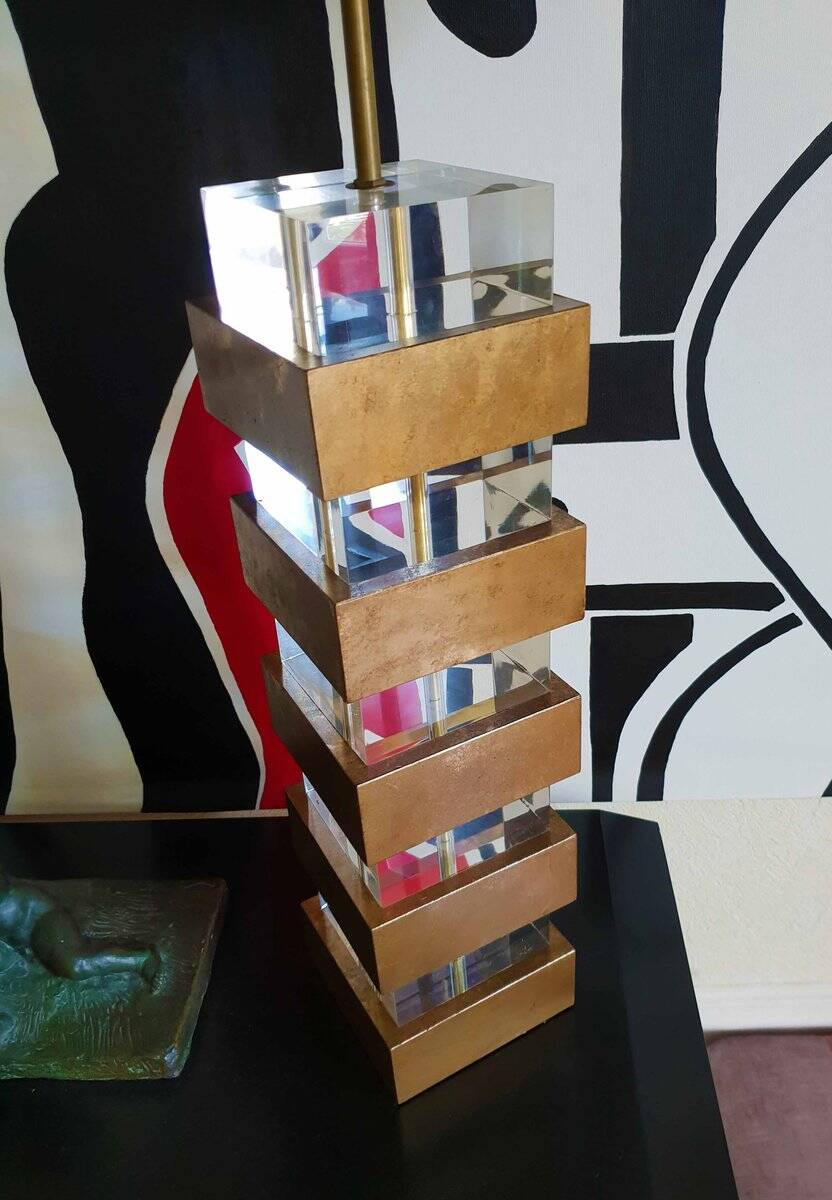 Large 70's living room lamp