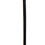 Black rattan parrot coat rack