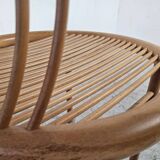 Pair of Herbert Ohl chairs for Lubke, 1980s