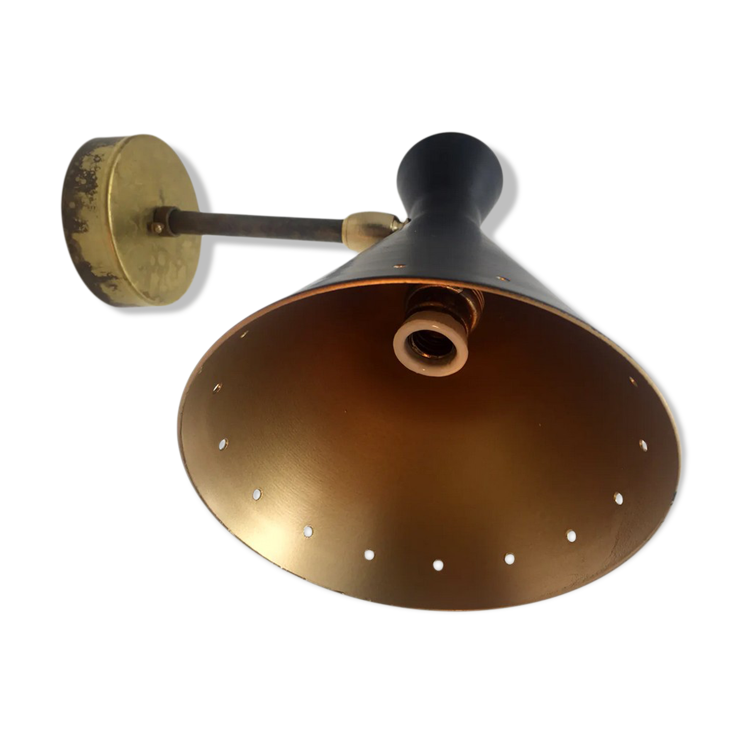 Wall light in the style of Italian creations of the 50s