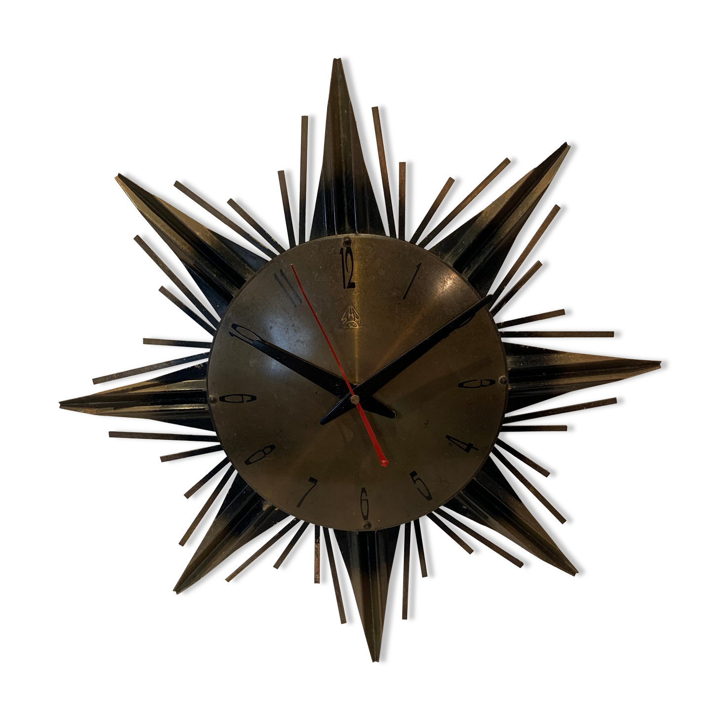 Sun wall clock