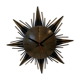 Pendule murale soleil
