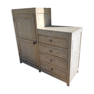 Buffet vintage asymétrique