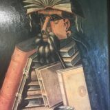 The Librarian, on canvas 89x65