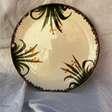 Floral pattern dessert plate
