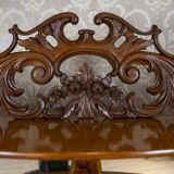 Rococo Revival Sideboard in Walnut and Veneer, 1850