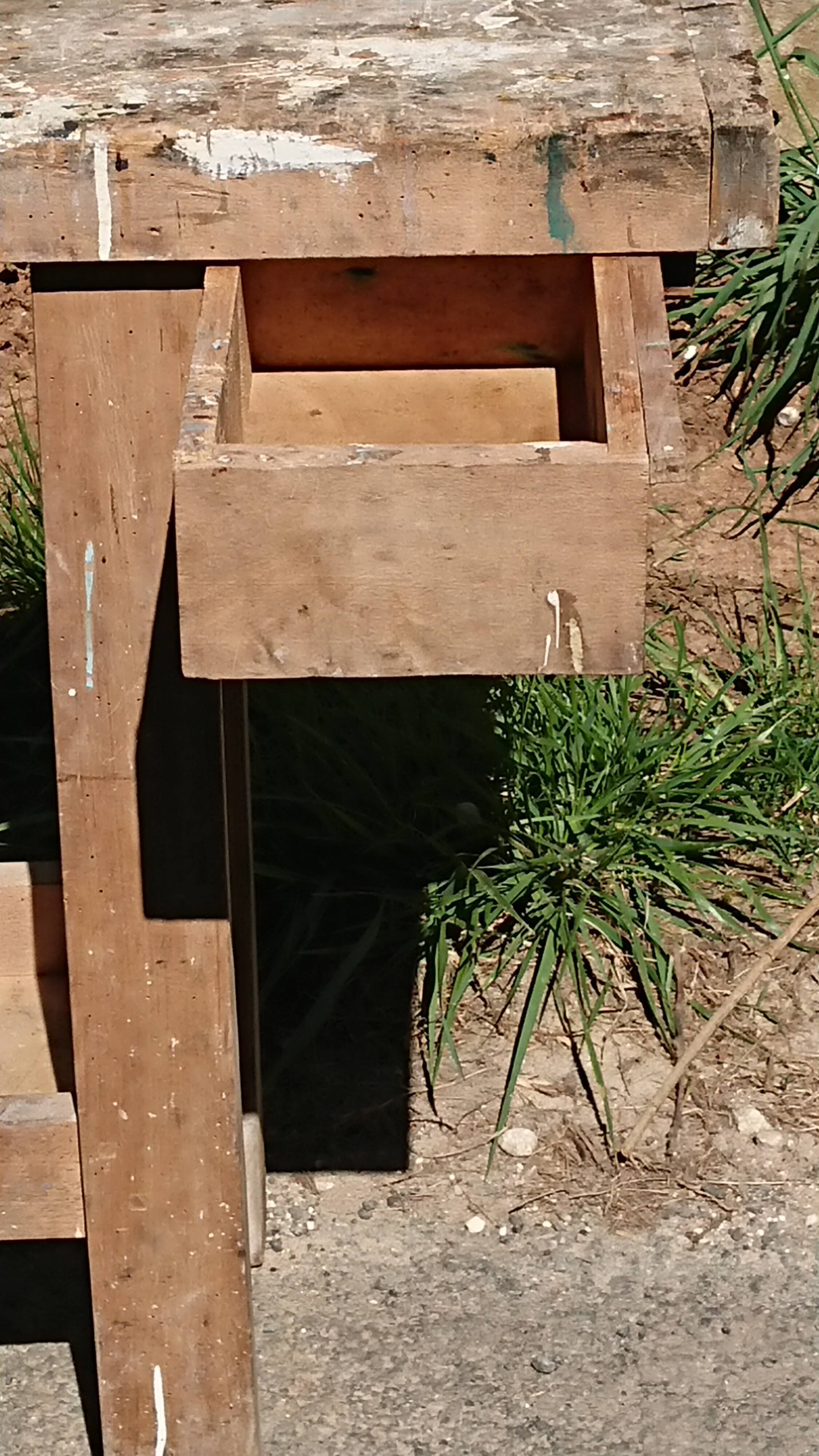 Built in raw wood with its press and valet - GRENAD