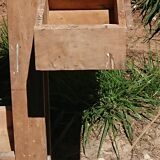 Built in raw wood with its press and valet - GRENAD