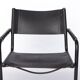 Mid-Century Bauhaus Cantilever Chair – Black Leather, Attributed to M Stamm