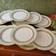 Limoges porcelain dessert service