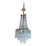 Hot air balloon chandelier with tassels ø 25 cm