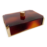 Vintage Lucite Cigarette Box