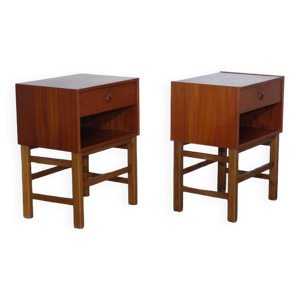 Paire de chevets vintage