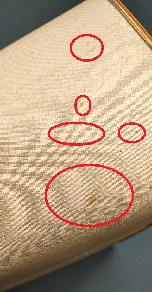 Lamp Le Dauphin black ceramic glazed, wicker canelé, imitation leather havana ~ 70's