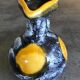 Ceramic pitcher fat lava from vallauris 14.5 cm