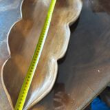 Fruit bowl, handcrafted pocket emptier in solid wood.