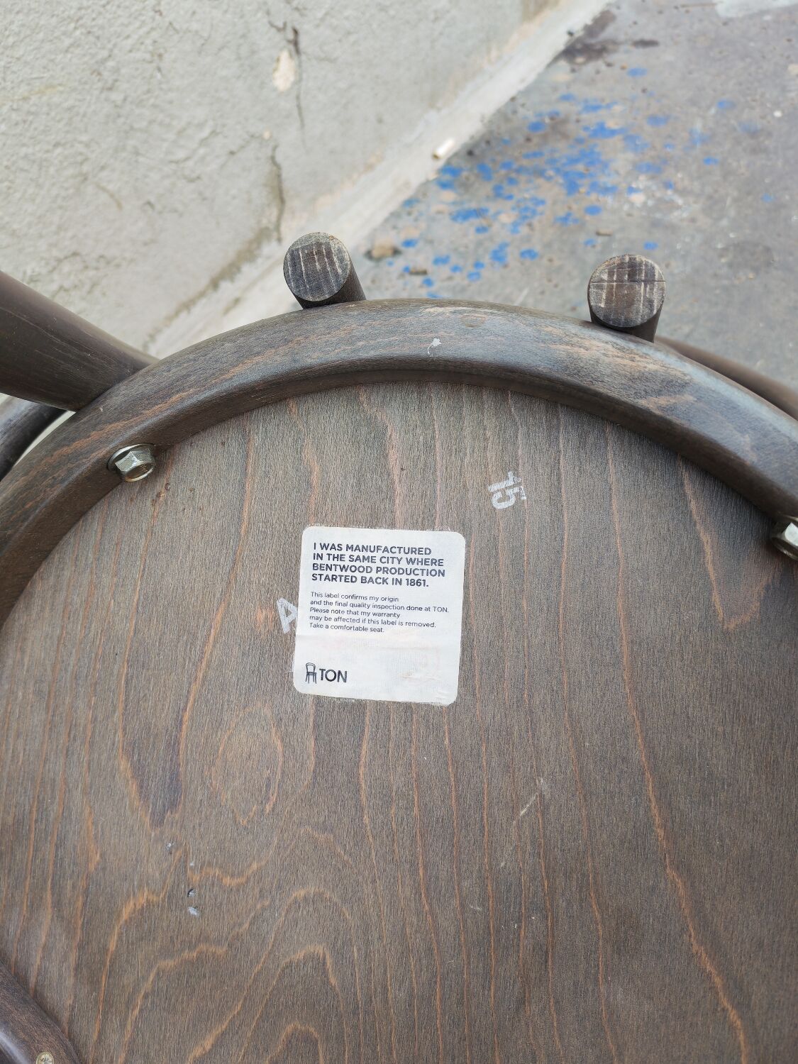 Bistro chair no. 14 Ton iconic design