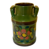 Pot à lait en céramique de campagne