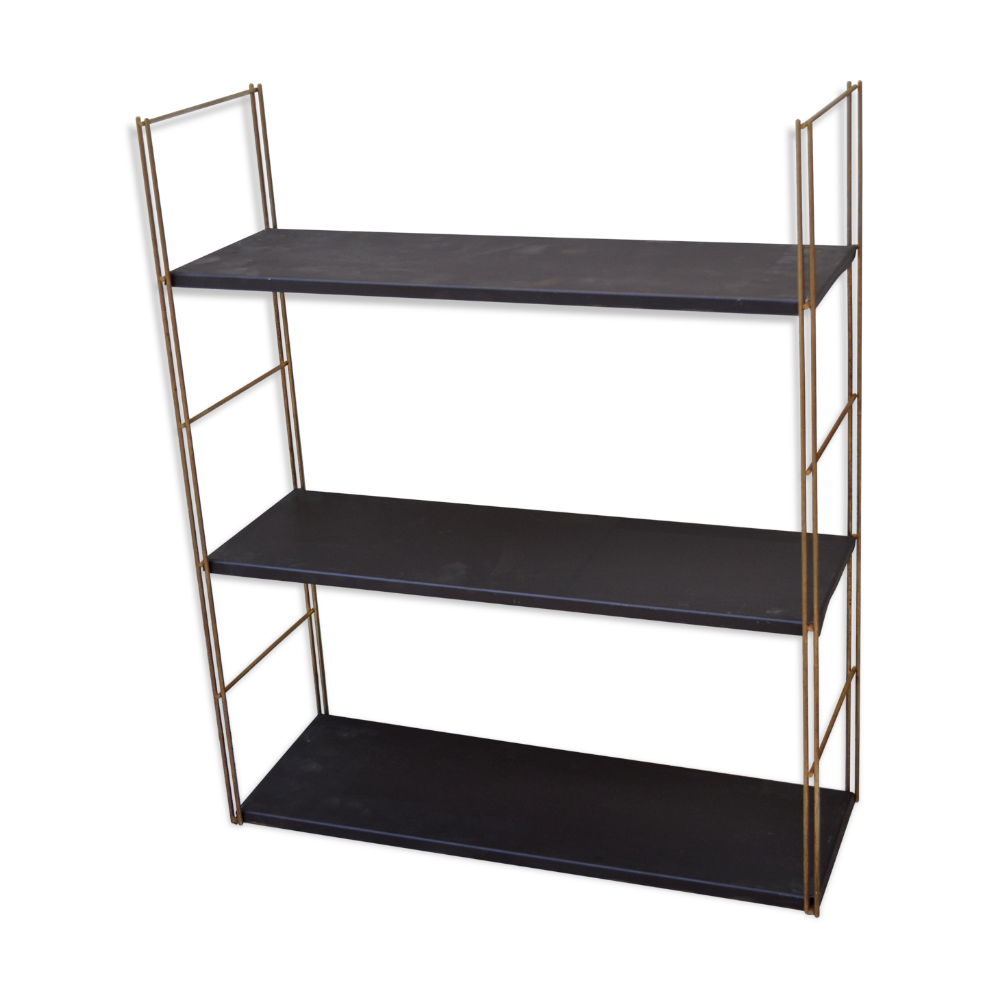 Vintage all-metal string shelf